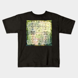 Antique Faded Ornamental Kids T-Shirt